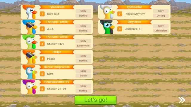 Chicken Derby screenshot