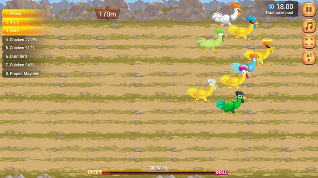Chicken Derby screenshot