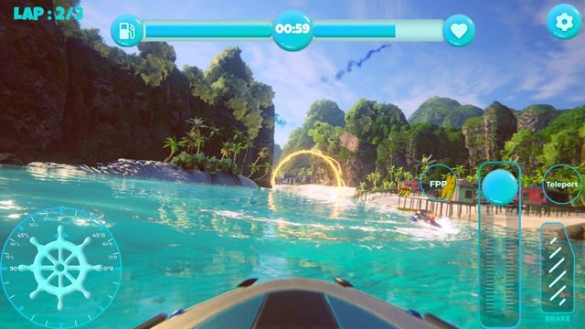 H2O: High speed Boat Racing Screenshot