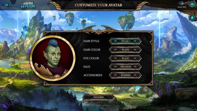 Legends of Elysium Screenshot