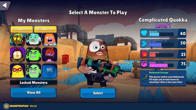 Monstropoly Screenshot