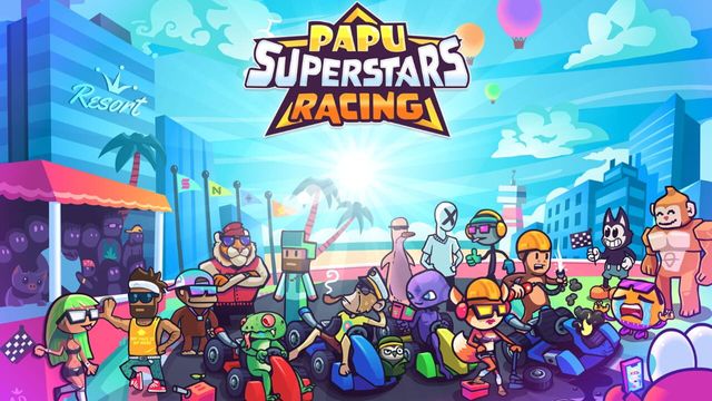 Papu Superstars Racing Screenshot