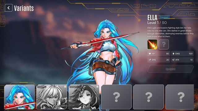 Variance Screenshot